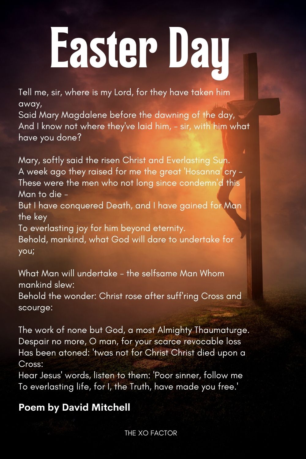 Easter Day Poem by David Mitchell