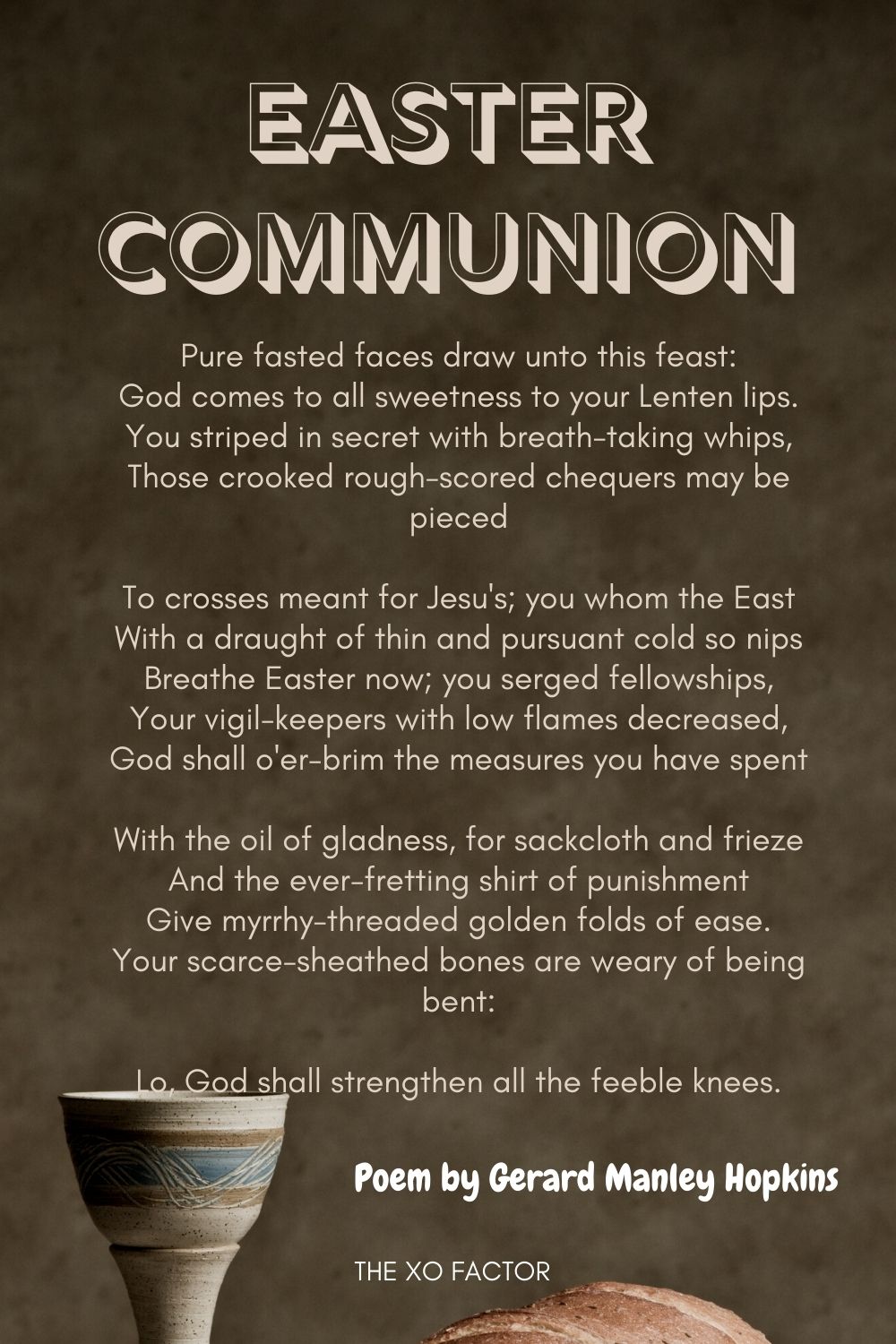 Easter Communion Poem by Gerard Manley Hopkins