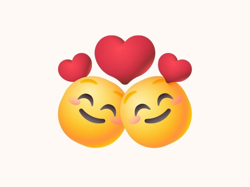 Couples Heart Emoji