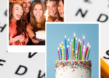 Easy Printable Birthday Word Search