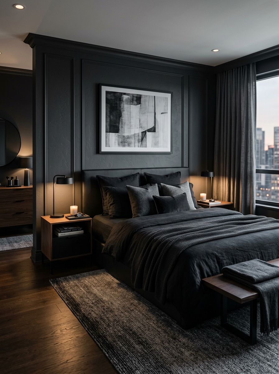 13 Dark Bedroom Ideas For Men Who Want A Stylish And Relaxing Space