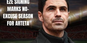 No Excuses For Arteta after Eze Coup