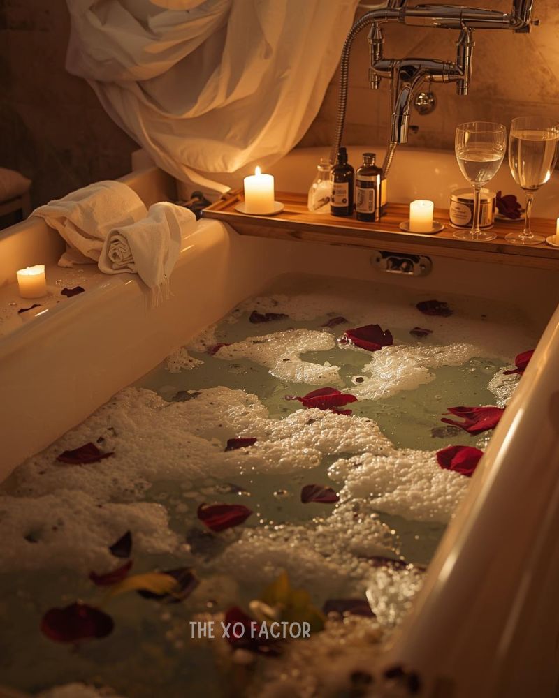 How To Set Up A Romantic Bath - 4 Simple Steps