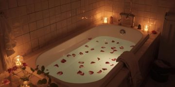How To Set Up A Romantic Bath - 4 Simple Steps
